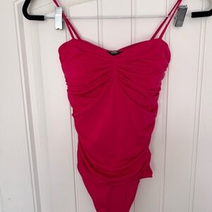 Express Fuchsia Sleeveless Top